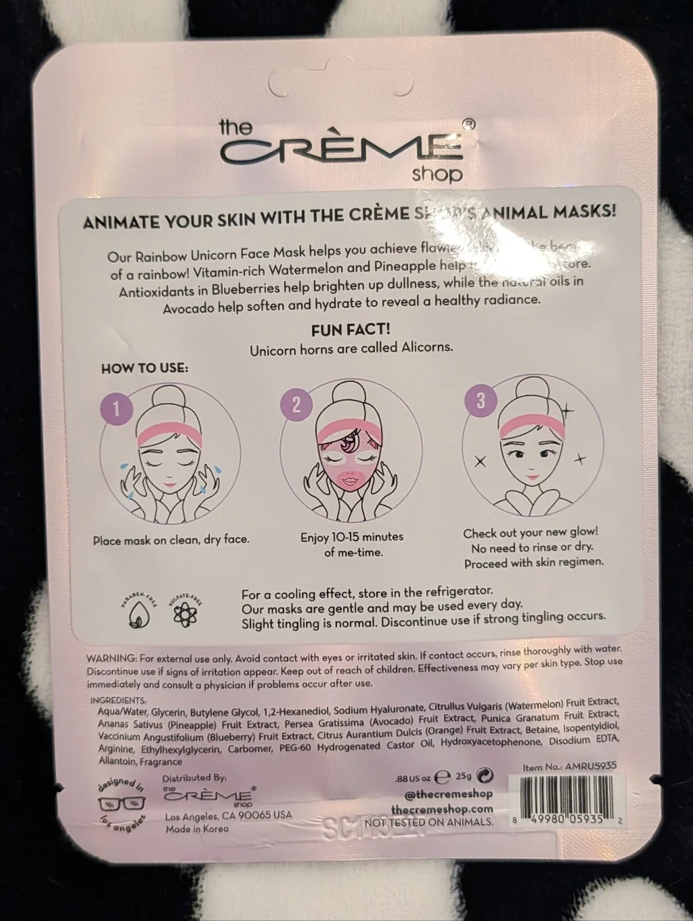 The Creme Shop three creme